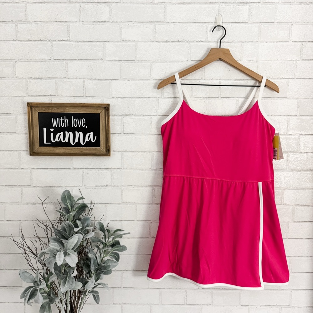 ALL IN MOTION Everyday Soft Dress in Berry Pink - Shorts with Pockets
